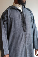 Premium Linen Hooded Djellaba